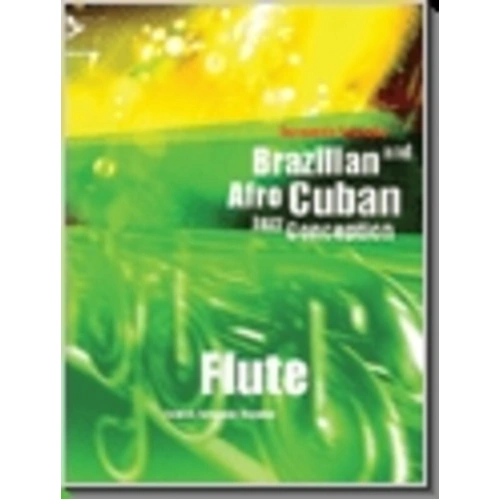 Brazilian Afro-Cuban Jazz Conception Flute Play-Along Book by Fernando Brandão