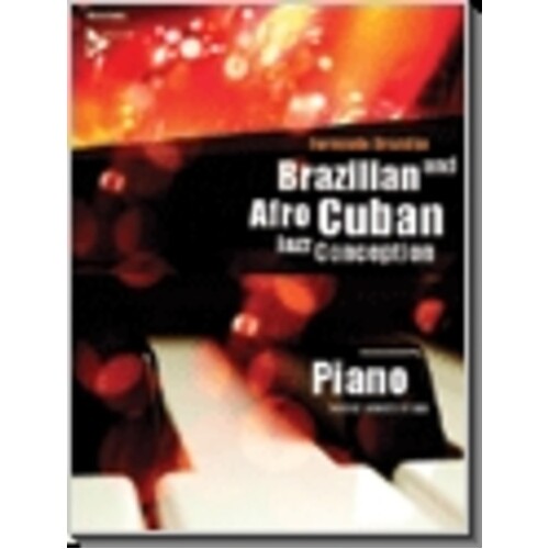 Brazilian Afro Cuban Jazz Conception Piano Book/CD 