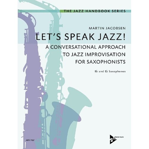 Lets Speak Jazz! Jazz Improvisation Saxophonists (Softcover Book)