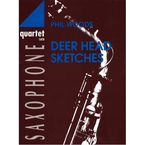 Deer Head Sketches SATB Sax Quartet Score/Parts