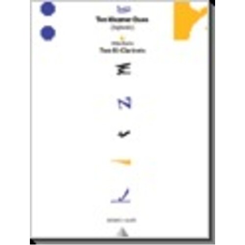 10 Klezmer Duos Vol 2 For 2 Clarinets (Softcover Book)