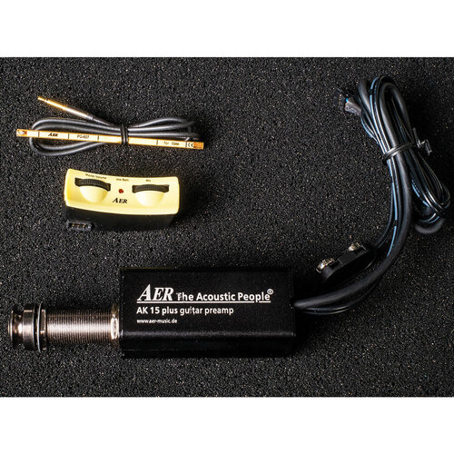 AER AK15 Plus Dual-Source Acoustic Guitar Pickup System