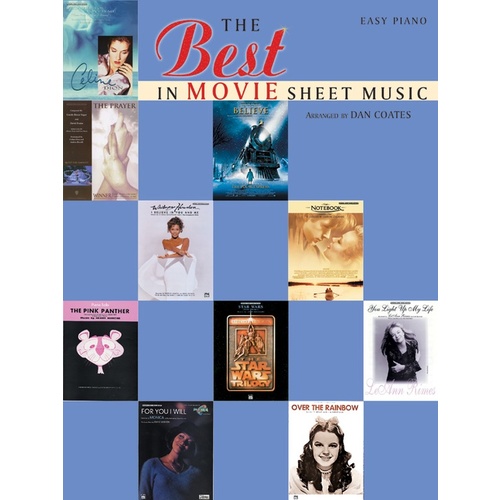 Best in Movie Sheet Music Piano Arrangement by Coates