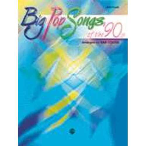Big Pop Songs Of The 90s Easy Piano 