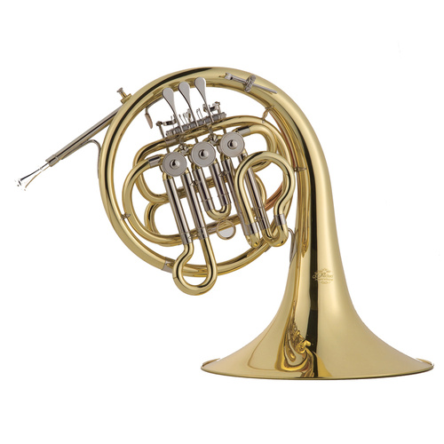 J.Michael FH850 Bb/F French Horn with Clear Lacquer Finish and Semi-Hard Carrying Case