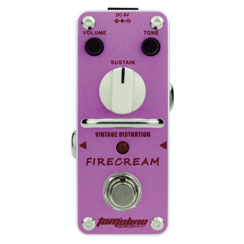 Toms Line AFM-3 Fire Cream Mini Fuzz Pedal