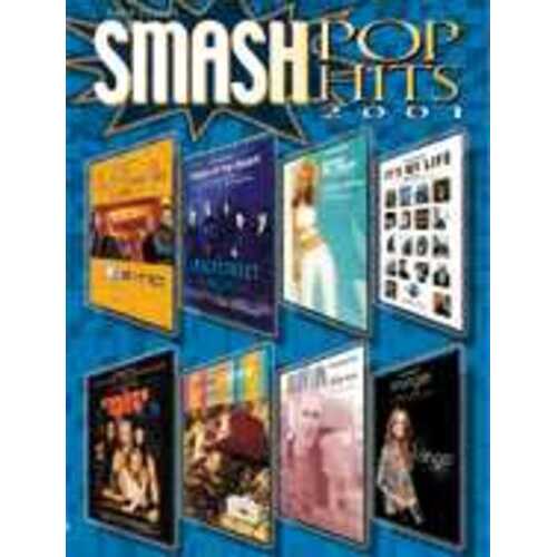 Smash Pop Hits 2001 Easy Piano Arr Coates Bradley 
