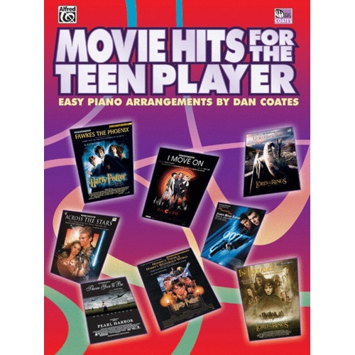 Movie Hits For The Teen Player Easy Piano 