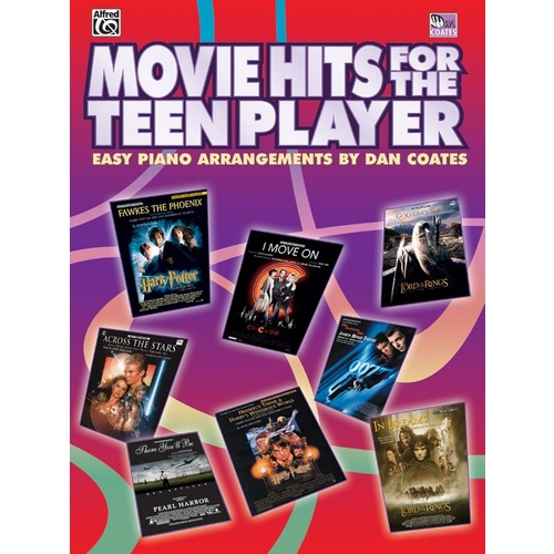 Movie Hits For The Teen Player - Easy Piano