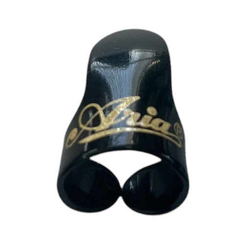 Aria Large Black Plastic Finger Picks (12-Pack)