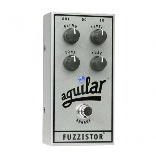Aguilar 25th Anniversary Fuzzistor Bass Fuzz Effects Pedal (Limited Edition Silver Chasis)
