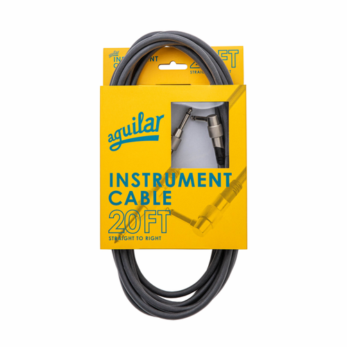 Aguilar 20 ft Instrument Cable with Neutrik Jacks