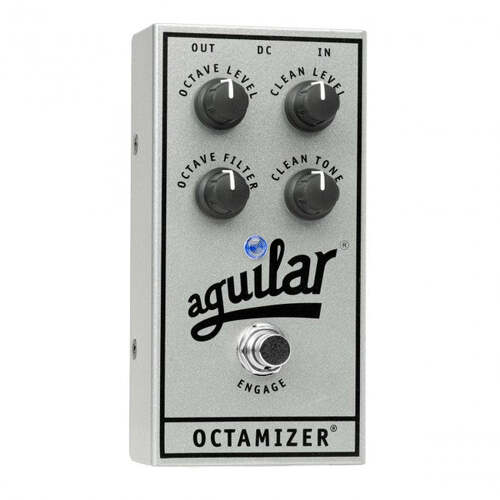 Aguilar 25th Anniversary Octamizer Bass Analog Octave Effects Pedal (Limited Edition Silver Chasis)