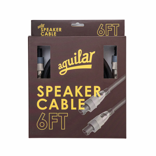 Aguilar Speakon Cable 6 ft with Neutrik Plugs for Instrument & Speaker Use