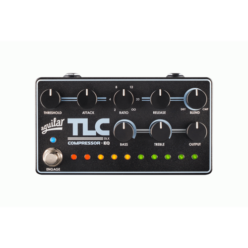 Aguilar TLC Compressor EQ DLX with Expanded Controls and Musical EQ Shaping