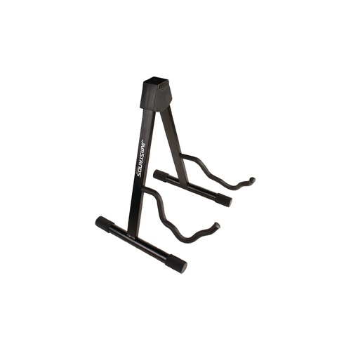 D'Addario JamStands A-Frame Guitar Stand - Holds Acoustic & Electric Guitars, Adjustable Height, Folds for Storage, Heavy-Duty Steel Frame