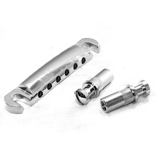Gotoh GE101ZT Series Chrome Stop Tailpiece with Modern Mountings