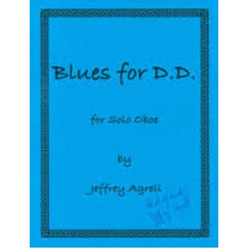 Blues For D.D. (Softcover Book)