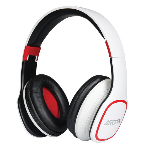 Aroma Headphones AHS-2 with 40mm Speaker, 20Hz-20KHz Frequency Range, 32Ω Impedance, 100dB Sensitivity, 1.9m Cable