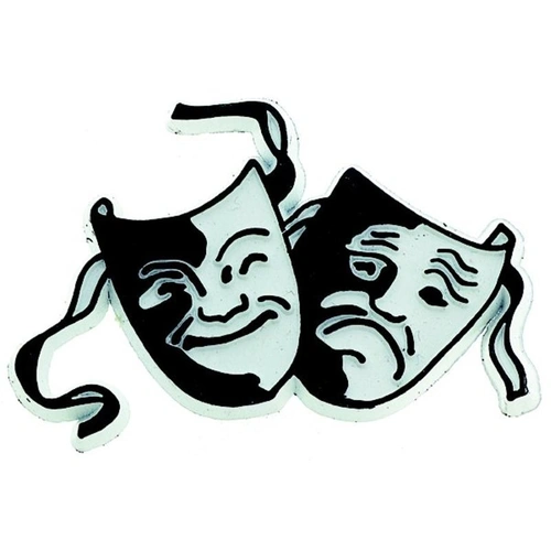 Magnet Comedy Tragedy by AIM Gifts