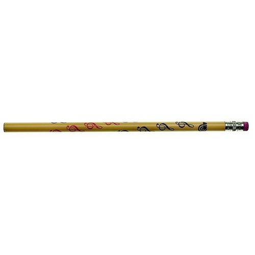 Pencil Treble Clef Assorted Colors