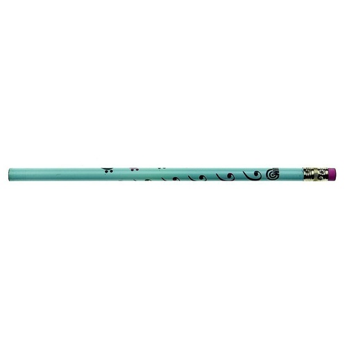 Bass Clef Graphite Pencils Assorted Colours