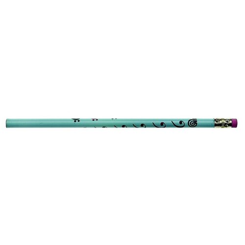 Pencil Bass Clef Assorted Colours