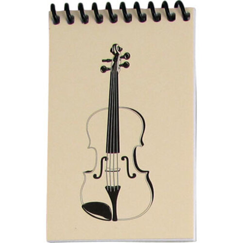 Spiral Notebook Violin