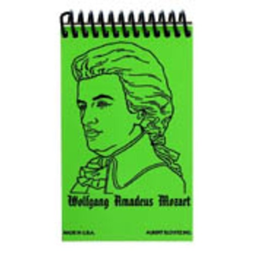 Spiral Notebook Mozart