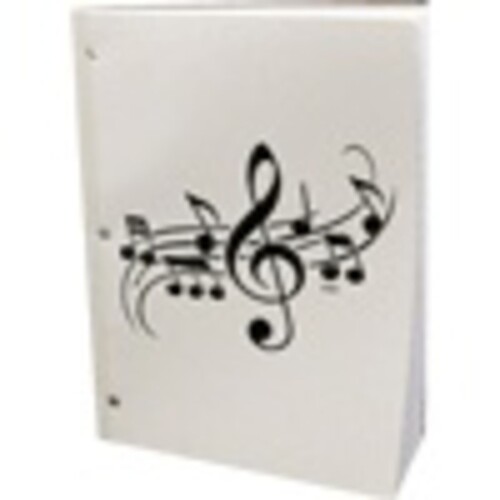 Notepad Music Staff 22 x 27 cm