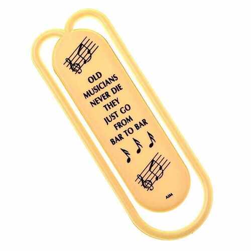 Giant Clip Old Musicians Never Die They Just Go