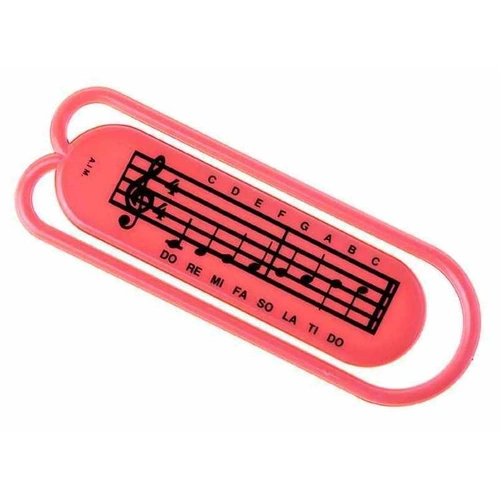 Giant Music Themed Paper Clip Scale