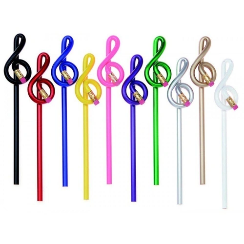 Black Treble Clef Bentcil by AIM Gifts