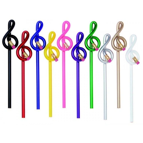 Pink Treble Clef Bentcil by AIM Gifts