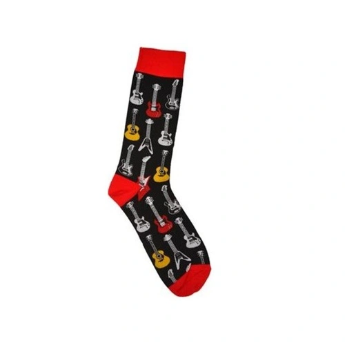Men's Guitar Socks Size 10-13
