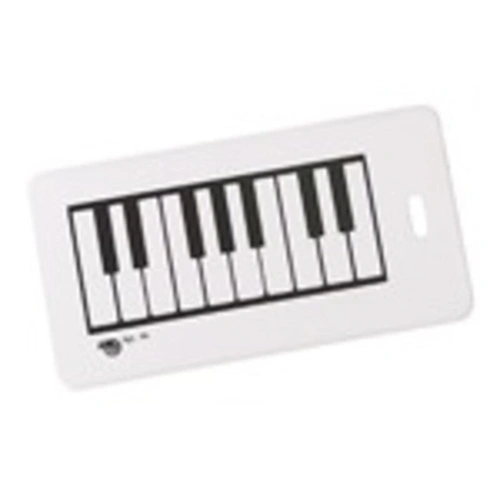 Musician's ID Tag Keyboard - Plastic