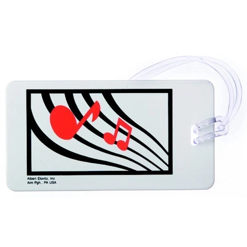 Musician's Plastic ID Tag for Staff