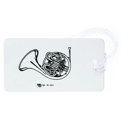French Horn ID Tag - Plastic