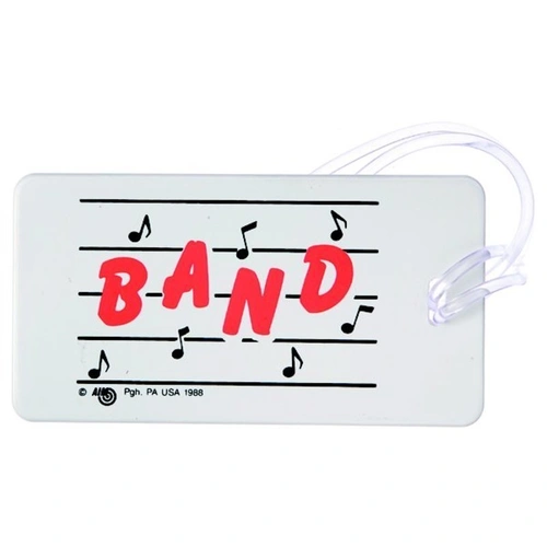 Musician's ID Tag Band - Plastic