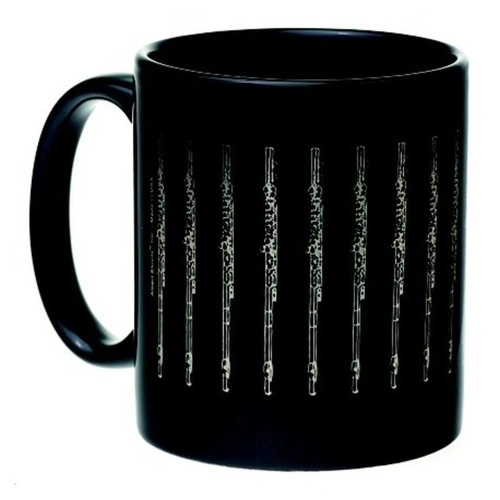 Mug Flute Black and Silver by AIM Gifts