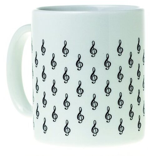 Mug Music Design Mini G Clefs