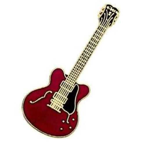 Mini Pin 335 Guitar - Red