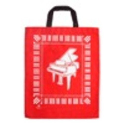 Extra Large Totebag Grand Piano W/Kb Red