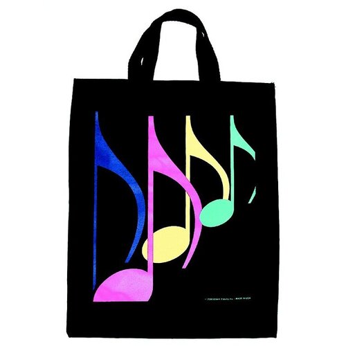 Extra Large Totebag 8th Notes
