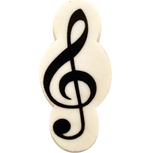 Treble Clef Eraser for Music Students and Events