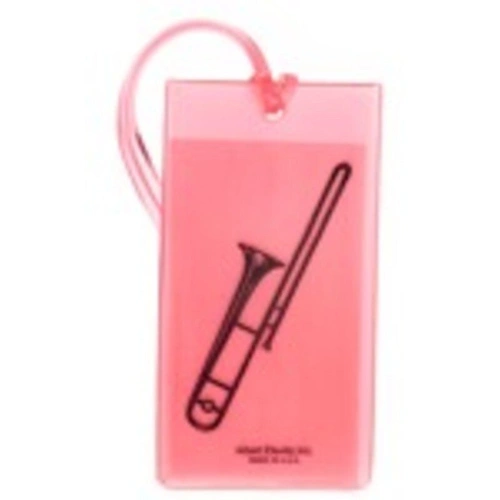 Soft Rubber Trombone ID Tag