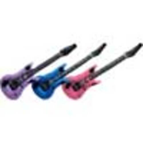 Inflatable Rock Guitar Assorted Colours