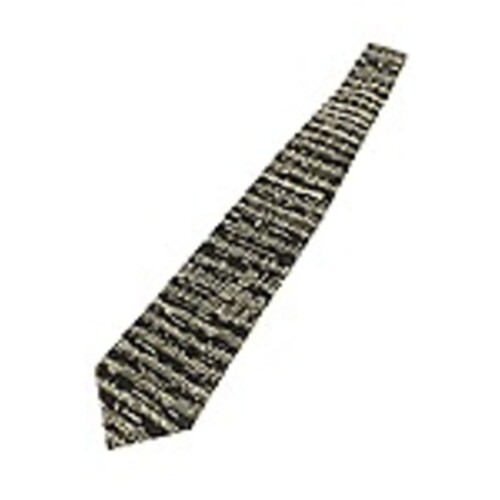 Silk Tie Classic Sheet Music Black