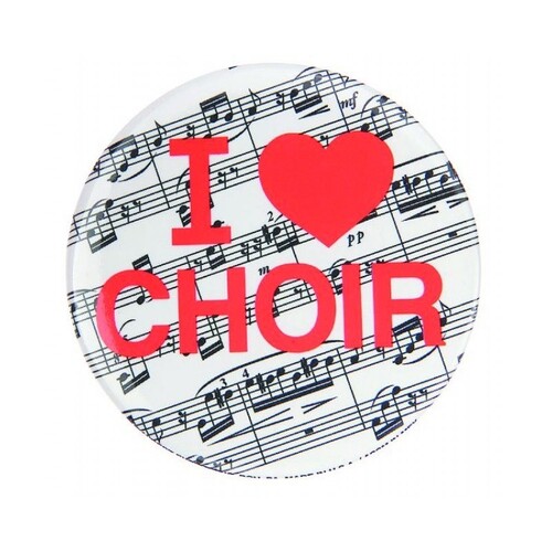 Button I Love Choir
