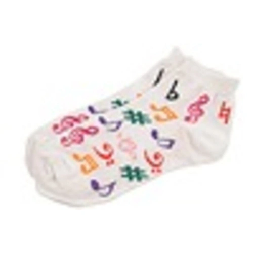 Music Notes Ankle Socks for Women